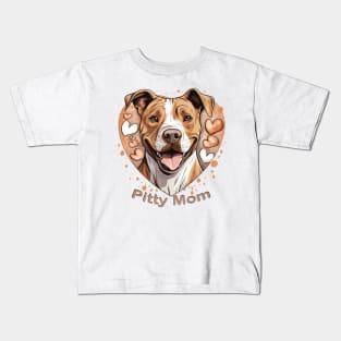 Pitty Mom - Pitbull Kids T-Shirt